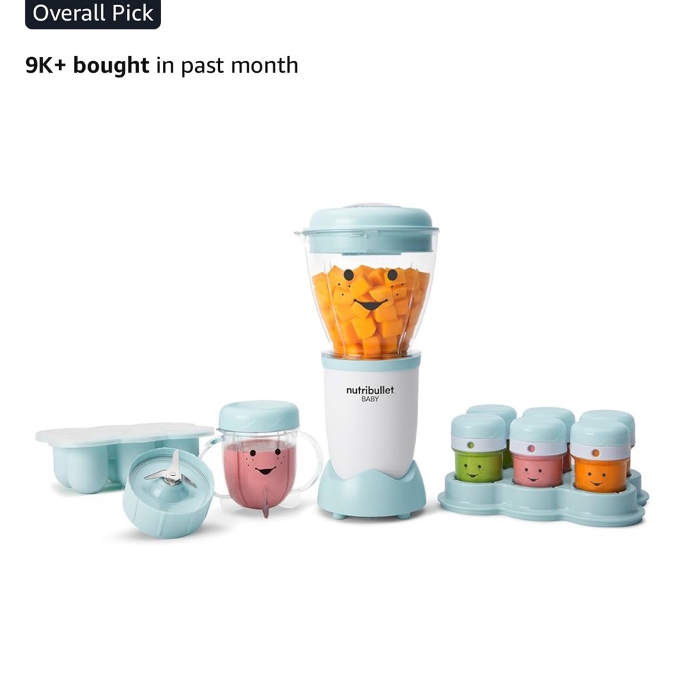 Nutribullet Baby Food Maker Set - Blue